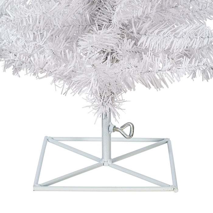 2'Hx20"W Fir Artificial Christmas Tree, Unlit -White - K160220