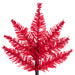 3'Hx25"W Fir Artificial Christmas Tree, Unlit -Red - K161330