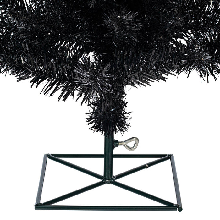 2'Hx20"W Fir Artificial Christmas Tree, Unlit -Black - K161720