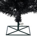 2'Hx20"W Fir Artificial Christmas Tree, Unlit -Black - K161720