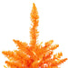2'Hx20"W Fir Artificial Christmas Tree, LED Pre-Lit (Orange) -Orange - K162321LED