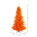 3'Hx25"W Fir Artificial Christmas Tree, Unlit -Orange - K162330
