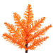 3'Hx25"W Fir Artificial Christmas Tree, Unlit -Orange - K162330