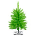 2'Hx20"W Fir Artificial Christmas Tree, Unlit -Lime - K162620