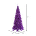 10'Hx50"W Slim Fir Artificial Christmas Tree, Unlit -Purple - K163085