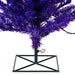 2'Hx20"W Fir Artificial Christmas Tree, LED Pre-Lit (Purple) -Purple - K163121LED
