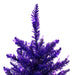 2'Hx20"W Fir Artificial Christmas Tree, LED Pre-Lit (Purple) -Purple - K163121LED