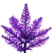 3'Hx25"W Fir Artificial Christmas Tree, Unlit -Purple - K163130