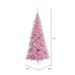 4'6"Hx24"W Slim Fir Artificial Christmas Tree, Unlit -Pink - K163645