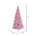 10'Hx50"W Slim Fir Artificial Christmas Tree, Unlit -Pink - K163685