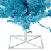 2'Hx20"W Fir Artificial Christmas Tree, LED Pre-Lit (Sky Blue) -Sky Blue - K164221LED