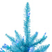 2'Hx20"W Fir Artificial Christmas Tree, LED Pre-Lit (Sky Blue) -Sky Blue - K164221LED