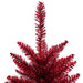 2'Hx20"W Tinsel Fir Artificial Christmas Tree, Unlit -Red - K165120