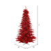 3'Hx25"W Tinsel Fir Artificial Christmas Tree, Unlit -Red - K165130