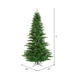 3'Hx25"W Tinsel Fir Artificial Christmas Tree, Unlit -Green - K165730