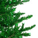 9'Hx64"W Tinsel Fir Artificial Christmas Tree, LED Pre-Lit (Green) -Green - K165781LED