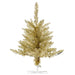 2'Hx20"W Tinsel Fir Artificial Christmas Tree, Unlit -Champagne - K166320
