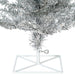 2'Hx20"W Tinsel Fir Artificial Christmas Tree, LED Pre-Lit -Silver - K166821LED