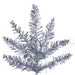 3'Hx25"W Tinsel Fir Artificial Christmas Tree, Unlit -Silver - K166830