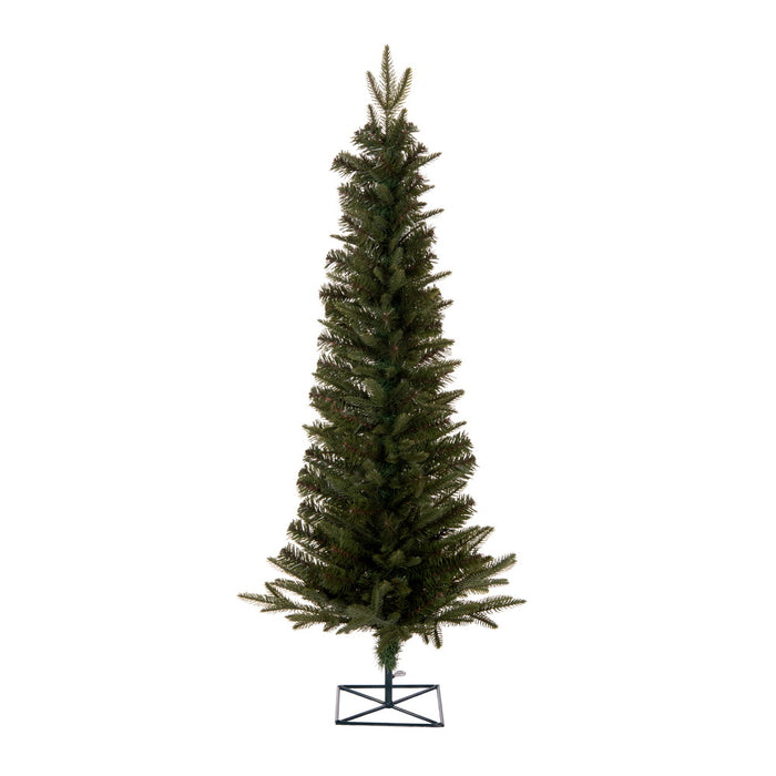 3'6"Hx20"W PE Pencil Bixley Fir Artificial Christmas Tree, Unlit -Green - K167335