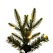 3'6"Hx20"W PE Pencil Bixley Fir Artificial Christmas Tree, LED Pre-Lit -Green - K167336LED