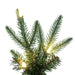 5'6"Hx25"W PE Pencil Bixley Fir Artificial Christmas Tree, LED Pre-Lit -Green - K167356LED