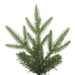 10'Hx44"W PE Pencil Bixley Fir Artificial Christmas Tree, Unlit -Green - K167385