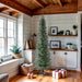 10'Hx44"W PE Pencil Bixley Fir Artificial Christmas Tree, Unlit -Green - K167385