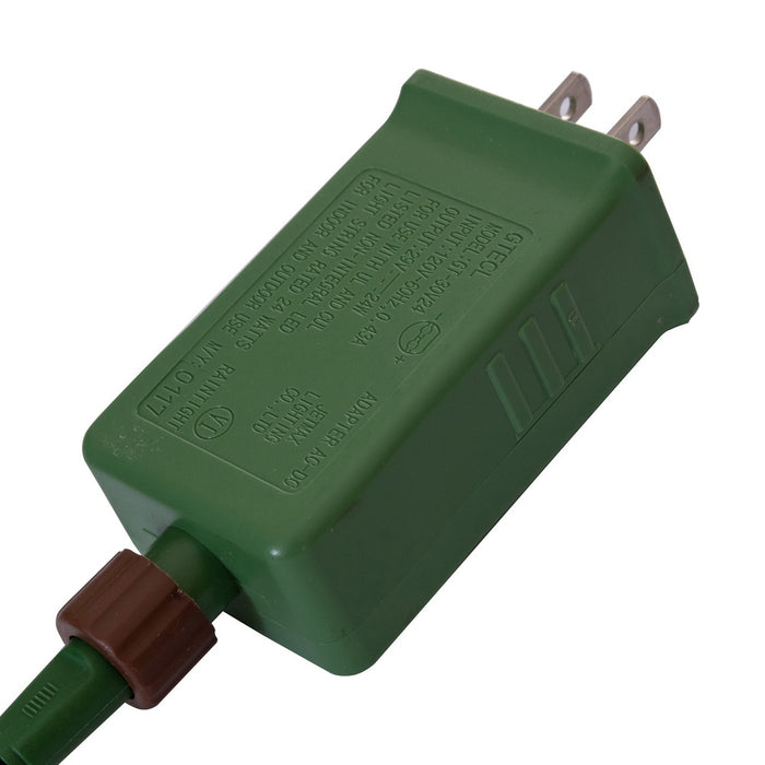 7'6"Hx45"W PE Flocked Slim Kiana Artificial Christmas Tree, Micro LED Pre-Lit (Multi-Mode) -White - K173276LEDCC