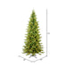 5'6"Hx36"W PE Slim Balsam Spruce Artificial Christmas Tree, Micro LED Pre-Lit -Green - K186256LED