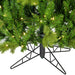 7'6"Hx44"W PE Slim Balsam Spruce Artificial Christmas Tree, Micro LED Pre-Lit (Multi-Mode) -Green - K186278LEDCC