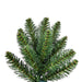 5'6"Hx37"W Half-Tree/Wall Chapel Pine Artificial Christmas Tree, Unlit -Green - K193155