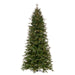 9'Hx50"W PE Slim Douglas Fir Artificial Christmas Tree, Micro LED Pre-Lit -Green - K224083LED