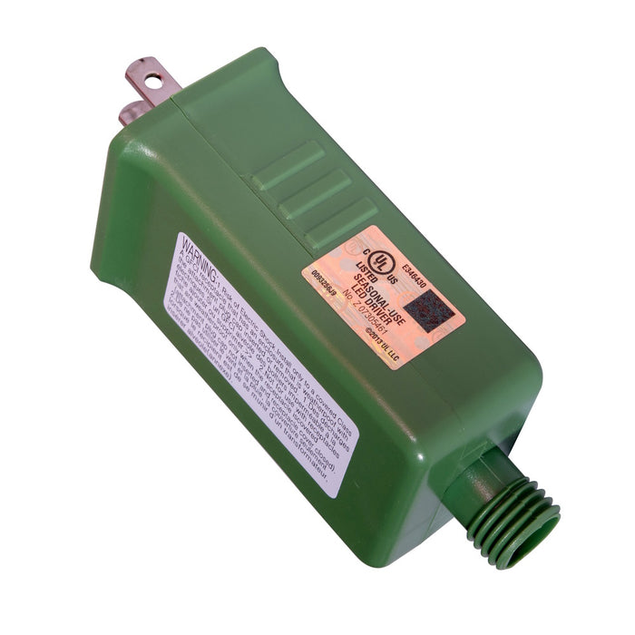 9'Hx50"W PE Slim Douglas Fir Artificial Christmas Tree, Micro LED Pre-Lit -Green - K224083LED