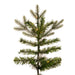 6'6"Hx50"W PE Douglas Fir Artificial Christmas Tree, Micro LED Pre-Lit -Green - K224168LED