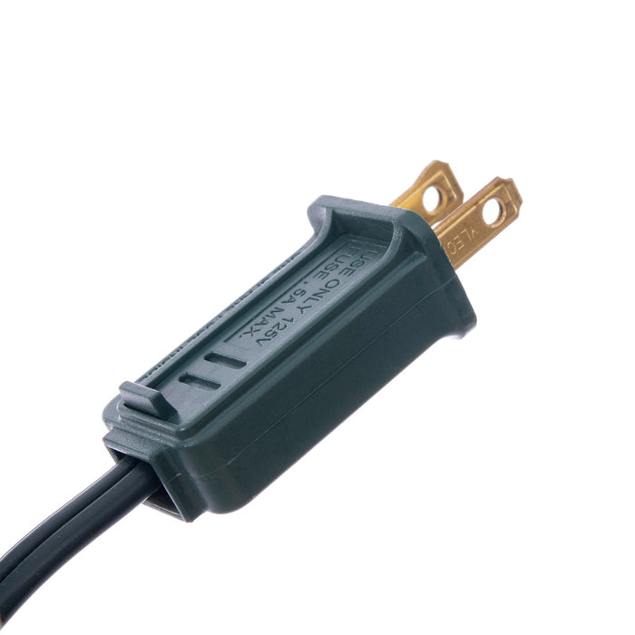 10'Hx54"W PE Frosted Slim Douglas Fir Artificial Christmas Tree, LED Pre-Lit -Green - K224586LED