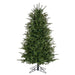 5'6"Hx38"W PE Slim Georgian Fraser Fir Artificial Christmas Tree, Unlit -Green - K230455