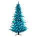 3'Hx25"W Tinsel Artificial Christmas Tree, LED Pre-Lit (Aqua) -Aqua - K234131LED