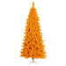 2'Hx20"W Flocked Slim Fir Artificial Christmas Tree, Unlit -Yellow - K237120