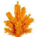 7'6"Hx40"W Flocked Slim Fir Artificial Christmas Tree, Unlit -Yellow - K237175