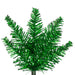 8'6"Hx38"W Tinsel Pencil Artificial Christmas Tree, Unlit -Green - K245580