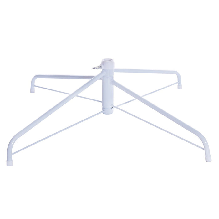 9'Hx32"W Flocked Fir Artificial Christmas Tree, LED Pre-Lit -Pink/White - K255081LED