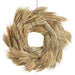 16" Preserved Wheat Grass Hanging Wreath -Beige (pack of 6) - KWW160-BE