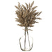 25.5" Pampas Grass Artificial Arrangement w/Glass Vase - Beige (pack of 2) - LFG067-BE