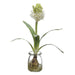12" Hyacinth w/Bulb Silk Flower Arrangement -White (pack of 12) - LFH035-WH