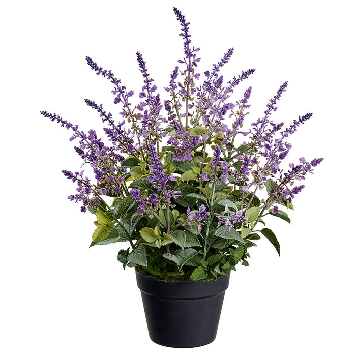 lavender silk flower arrangements 25" Lavender Silk Flower Arrangement w/Plastic Pot -Lavender — Silks Are Forever