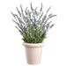 24" Lavender Silk Flower Arrangement w/Terra Cotta Pot -Lavender - LFL802-LV