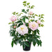 30" Peony Silk Flower Plant w/Plastic Pot -Blush (Pack of 4) - LFP345-BS