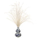 17.5" Reed Grass Artificial Arrangement w/Ceramic Vase -Cream (pack of 6) - LFR105-CR