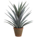 44" Agave Artificial Plant w/Clay Pot -Green/Gray - LPA020-GR/GY